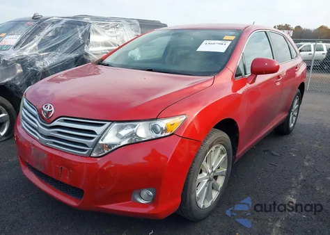 2009 Toyota Venza z USA, uszkodzony, nr VIN 4T3ZE11A19U006520